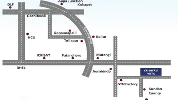 Location of BLR Krishyas Vista - Image 354733