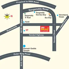 Location of BLR Sri Balaji IIT Avenues - Image 354739