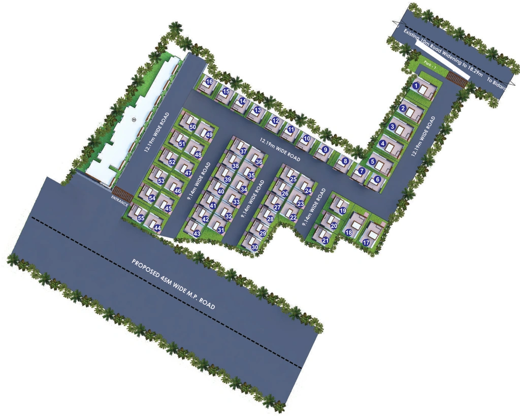 Master Plan of Celebrity Pride Access in Attibele, Bangalore - Image 352321