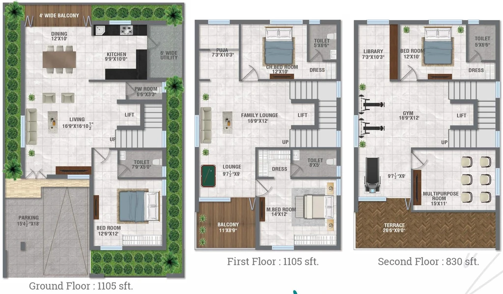 4 BHK House/Villa in IMark 32 Springs in Shankarpally, Hyderabad - Image 890134