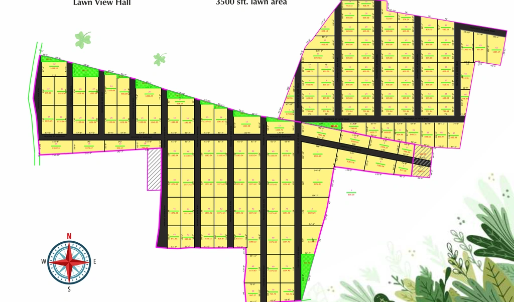 Master Plan of IMark Eminent Estates in Shankarpally, Hyderabad - Image 329650
