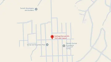 Location of Subhagruha Sukrithi TechPark - Image 347170