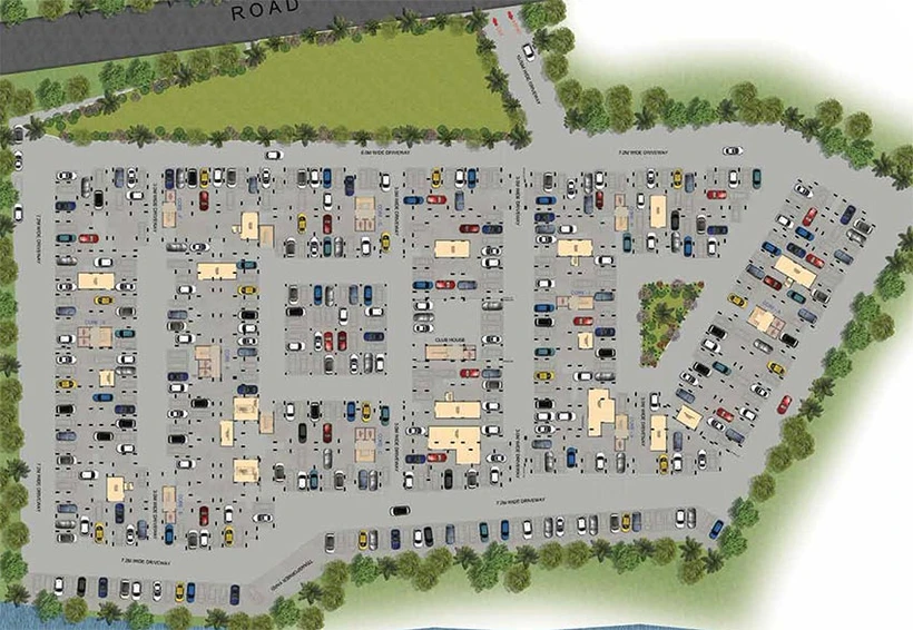 Master Plan of Casagrand Miro in Mannivakkam, Chennai - Image 265181