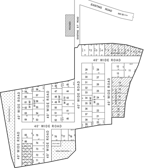 Master Plan of Sukrithi Sathvik in Bhogapuram, Visakhapatnam - Image 274696