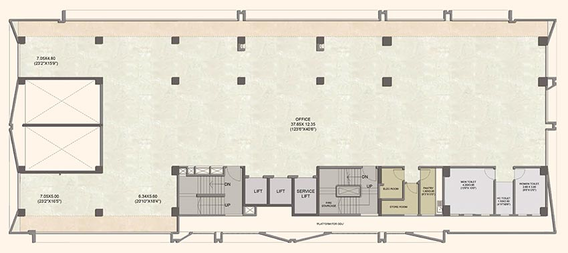 Floor Plan of Kalpataru Infinia in Shivaji Nagar, Pune - Image 265309