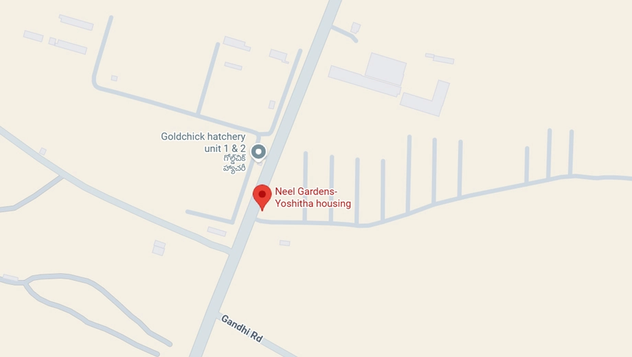 Location of Yoshitha Neel Gardens in Sadasivpet, Hyderabad - Image 347740