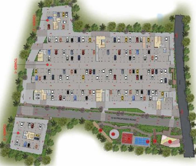 Master Plan of Casagrand Woodside in Manapakkam, Chennai - Image 265517