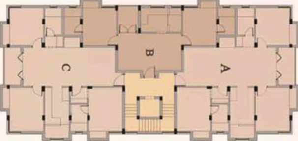 Floor Plan of Casagrande Tulipso in Pallikaranai, Chennai - Image 265537