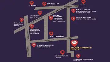 Location of Bhuvana Parvathi Prabha - Image 365691