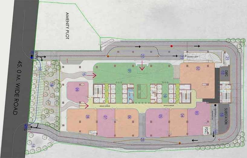 Master Plan of Runwal R Square Andheri East in Andheri East, Mumbai - Image 265718
