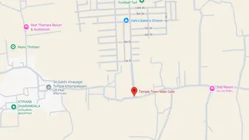 Location of Shanthi Temple Town - Image 365906
