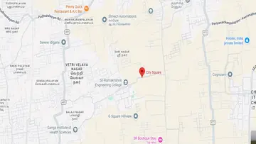 Location of Shanthi City Square - Image 365818