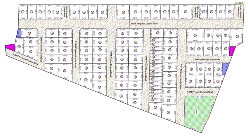 Master Plan of Shanthi Apple City in Mettupalayam Road, Coimbatore - Image 365924