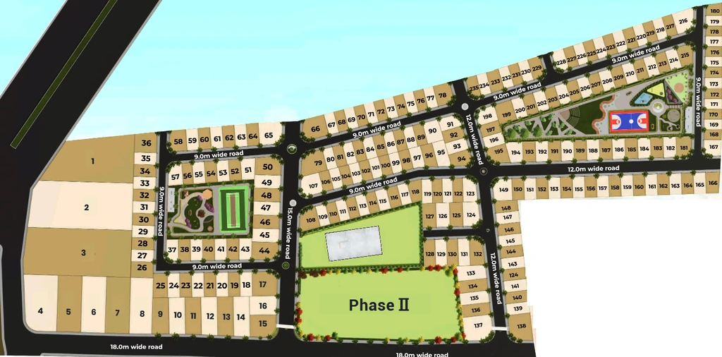 Master Plan of Ayodhya Bhumi in Dighori, Nagpur - Image 368380