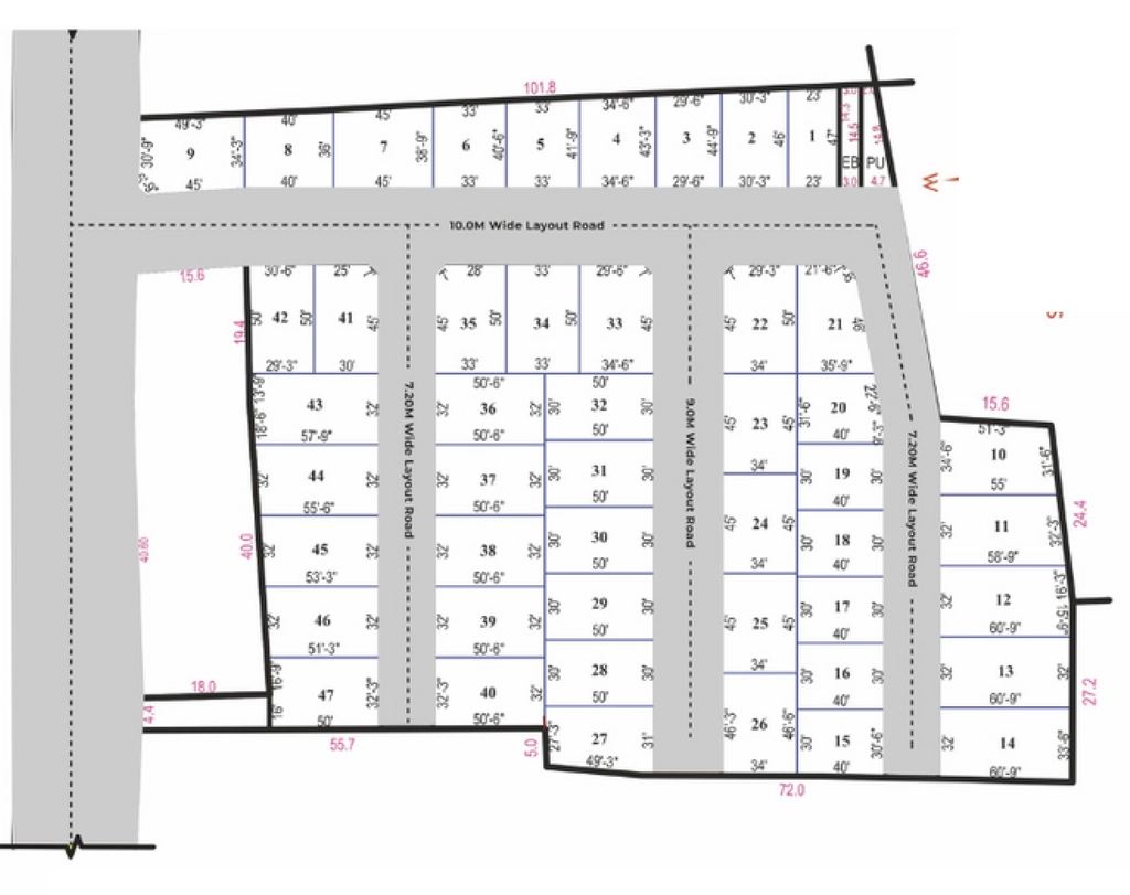 Master Plan of VVM Bigway Ishara in Kanuvai, Coimbatore - Image 325727