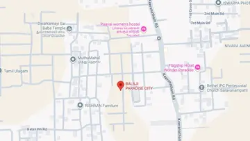 Location of VVM Balaji Paradise City - Image 325733