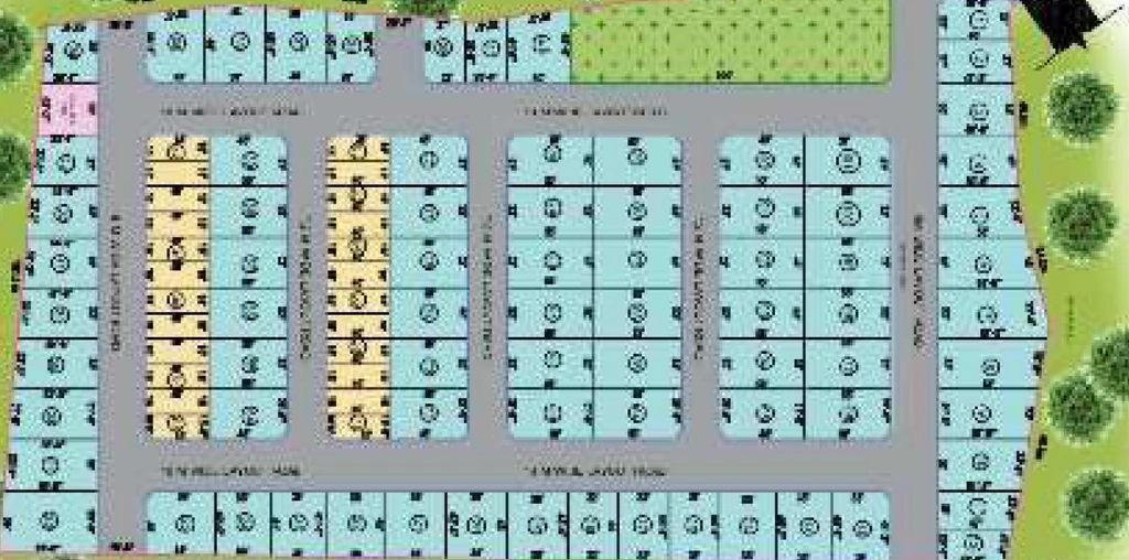 Master Plan of Tricube Velavan Square in Annur, Coimbatore - Image 369628