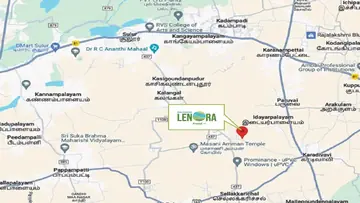 Location of Sree Dakshas Lenora - Image 328477