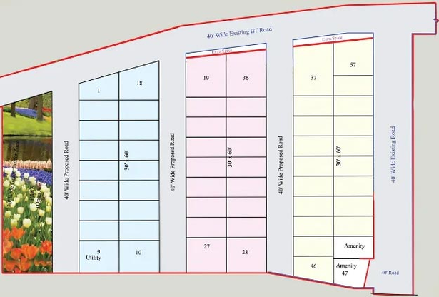 Master Plan of Bhoomatha Sindhu Avenue in Kommadi, Visakhapatnam - Image 274791