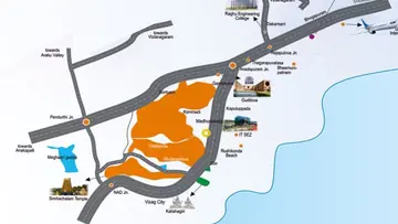 Location of Charan Sai Brindavanam - Image 348078