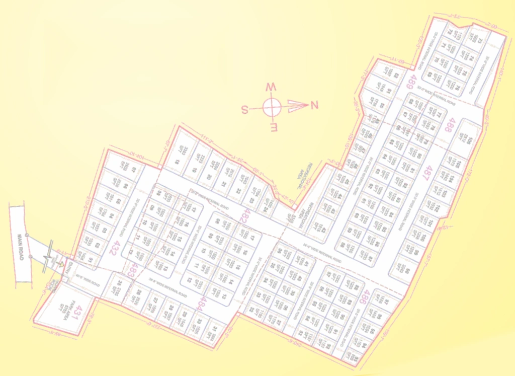 Master Plan of Dupsa Archi Vatika in Balianta, Bhubaneswar - Image 276470