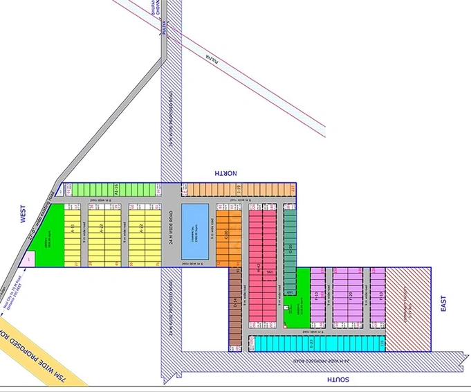 Master Plan of Soha Neal City in Sector 97, Faridabad - Image 276718