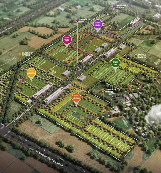 Master Plan of Godrej Retreat in Sector 83, Faridabad - Image 276677