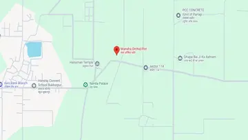 Location of Mansha Orchid - Image 360817
