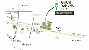 Location of Yamuna City 2nd Parkview - Image 361091