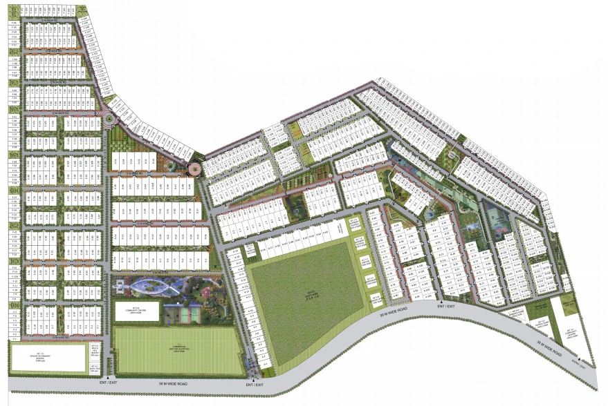 Master Plan of Ace Acreville in Yamuna Expressway, Greater Noida - Image 315970