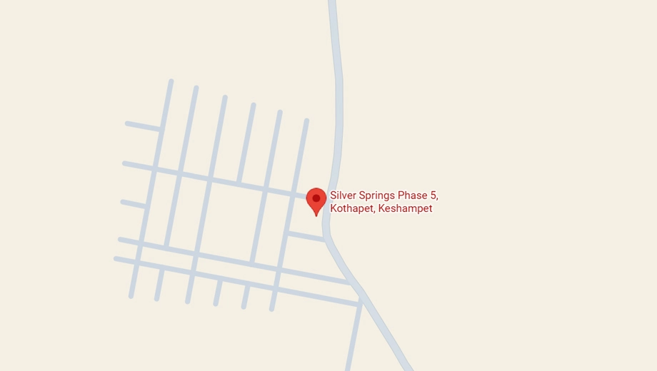 Location of Shathabdhi Silver Spring 5 in Alwal, Hyderabad - Image 350674