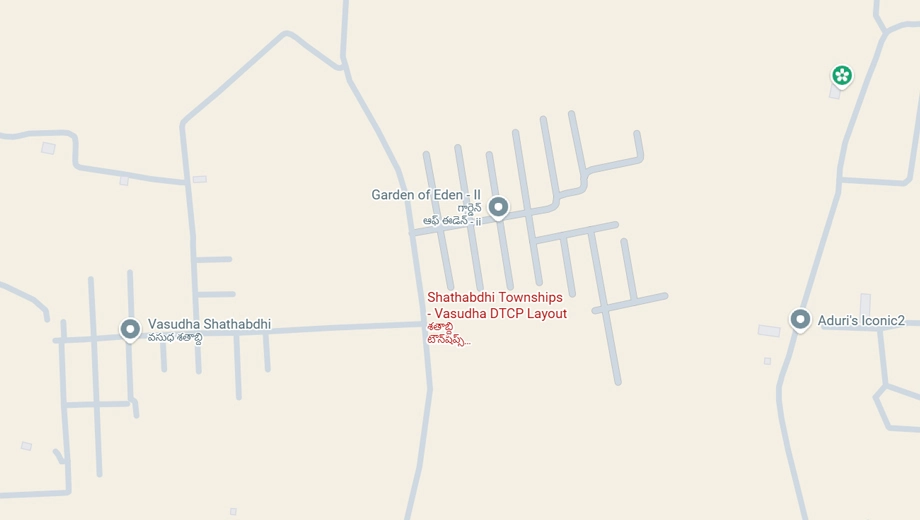 Location of Shathabdhi Vasudha in Shadnagar, Hyderabad - Image 350085