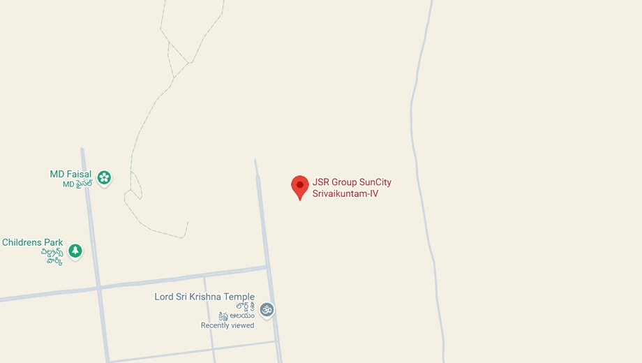 Location of JSR Sri Vaikuntam 4 in Yadagirigutta, Hyderabad - Image 354680
