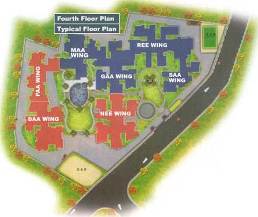 Master Plan of GT Cholayil Residency in Koyambedu, Chennai - Image 340241