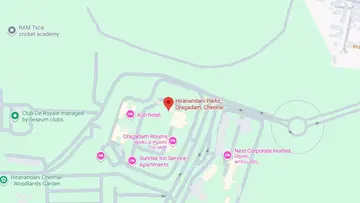 Location of Hiranandani Parks Tierra - Image 325642
