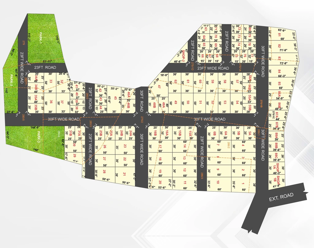 Master Plan of Premier Sri Aishwaryam Nagar in Guduvancheri, Chennai - Image 325790