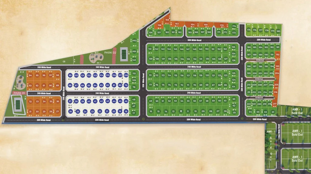 Master Plan of ABI Monarch Phase 2 in Varadharajapuram, Chennai - Image 321082