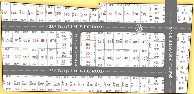 Master Plan of Athi Varadar Avenue in Mannivakkam, Chennai - Image 275169