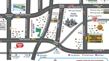 Location of Srie Sri Vaaragi Residency - Image 358628