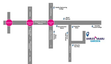 Location of Vihaana Shree Vaari Garden - Image 359569