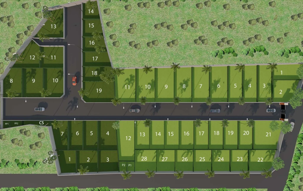Master Plan of Vihaana Shree Vaari Garden in Thirumazhisai, Chennai - Image 359570