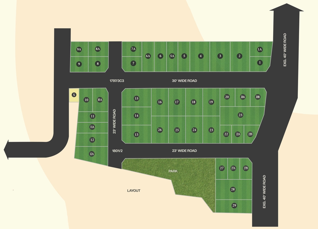 Master Plan of Poojaa SVS Nagar in Singaperumal Koil, Chennai - Image 359680