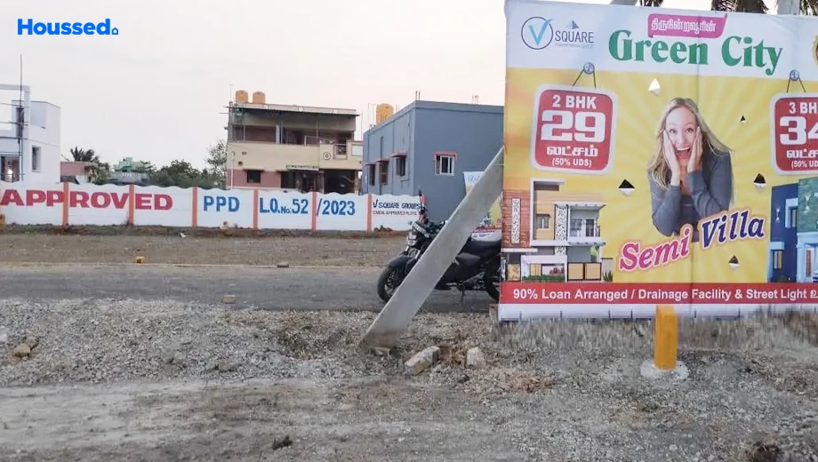 Project Image of V Square Green City in Thiruninravur, Chennai - Image 351179