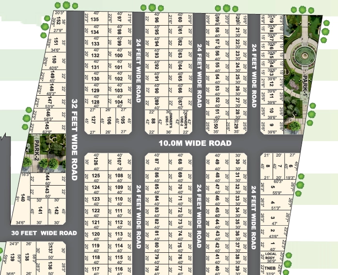Master Plan of Propshell Sencia in Maraimalai Nagar, Chennai - Image 326152
