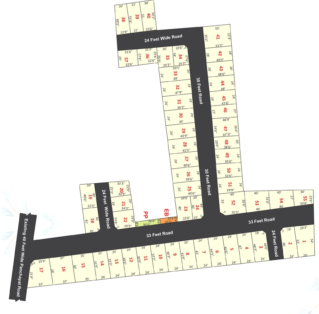 Master Plan of Elite Podhigai Garden in Urapakkam, Chennai - Image 327346