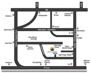 Location of Elite Akash Garden - Image 327662