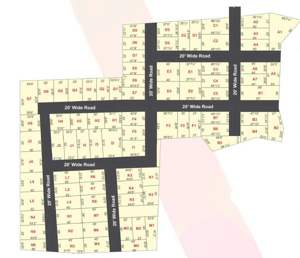 Master Plan of Elite Guberan Nagar in Avadi, Chennai - Image 327679
