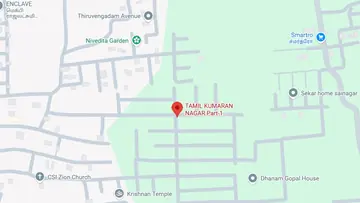 Location of VM Tamil Kumaran Nagar Phase 1 - Image 351687