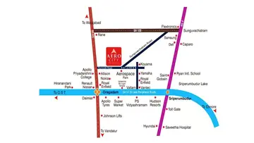 Location of Accord Aero City - Image 359697