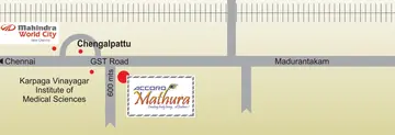 Location of Accord Mathura - Image 359714